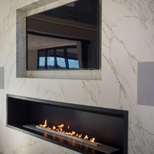 Black coated wallbox