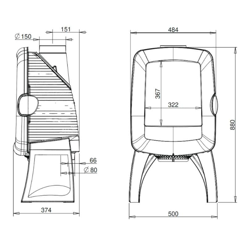 Invicta Elo M - Technical Drawing