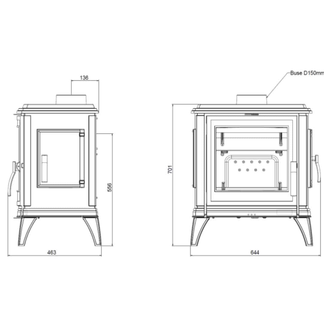 Invicta Sedan M - Technical Drawing