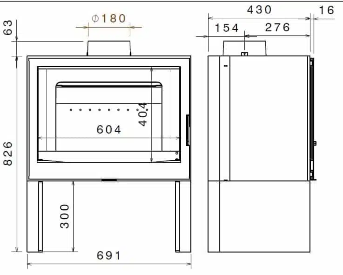 L71 DF Bavorov - Double Sided - Technical Drawing
