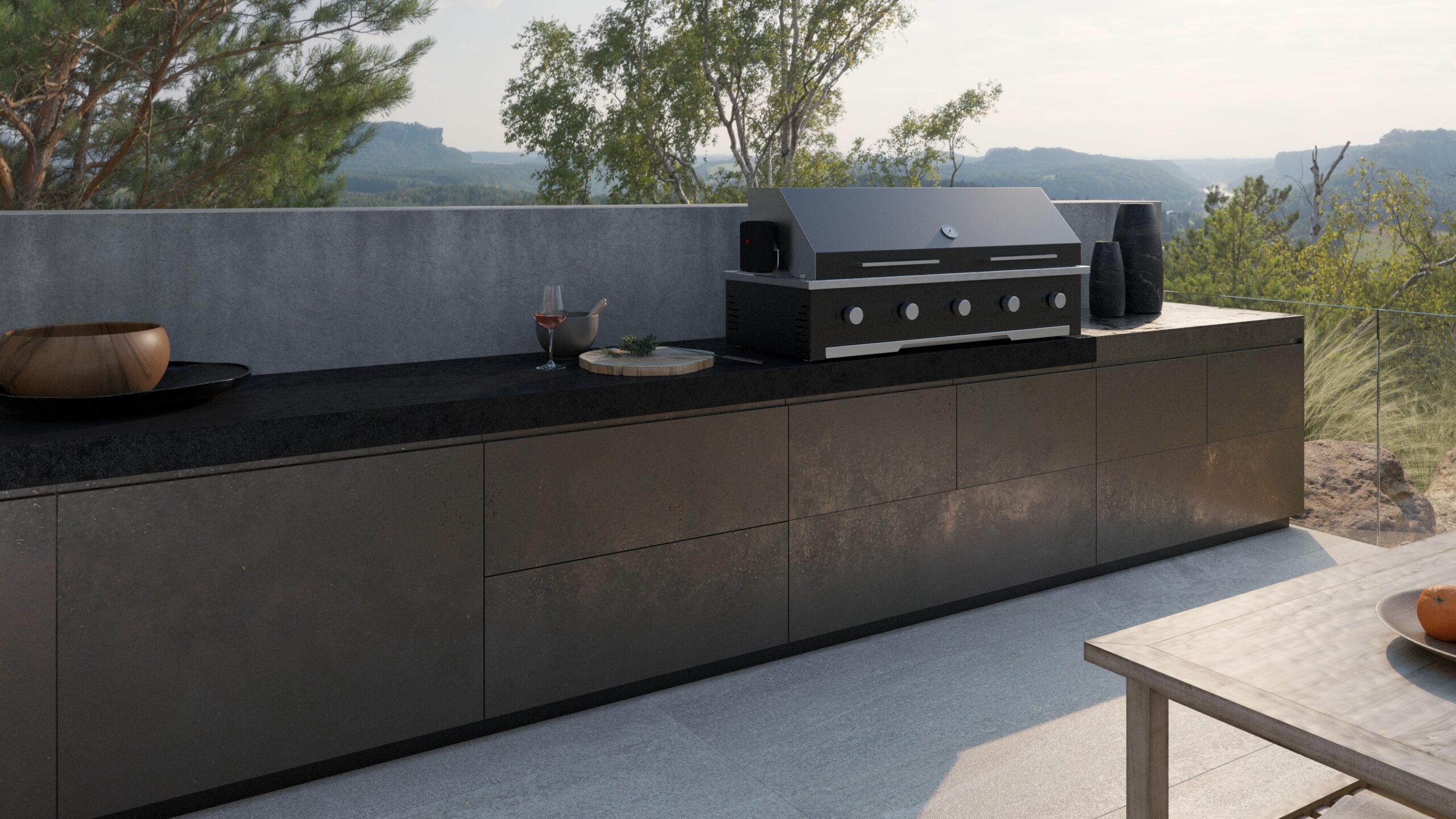 Signi Fires Black Gas Griller - Image 2