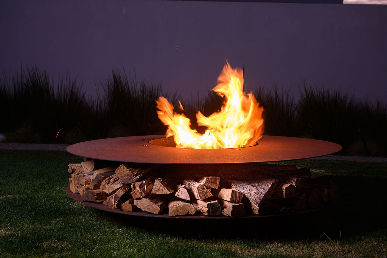 Discus Wood-Burning Fire Pit - Image 3