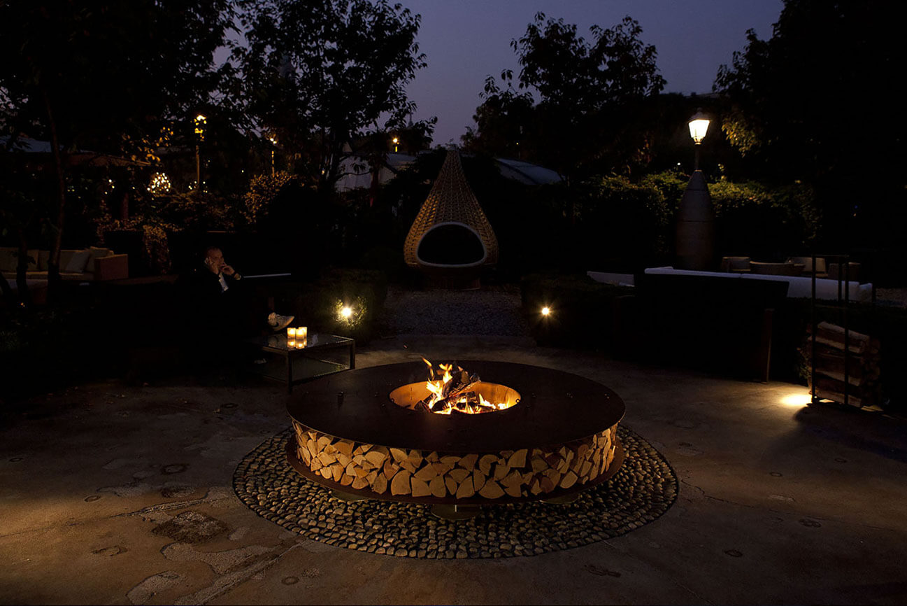 Discus Wood-Burning Fire Pit - Image 5