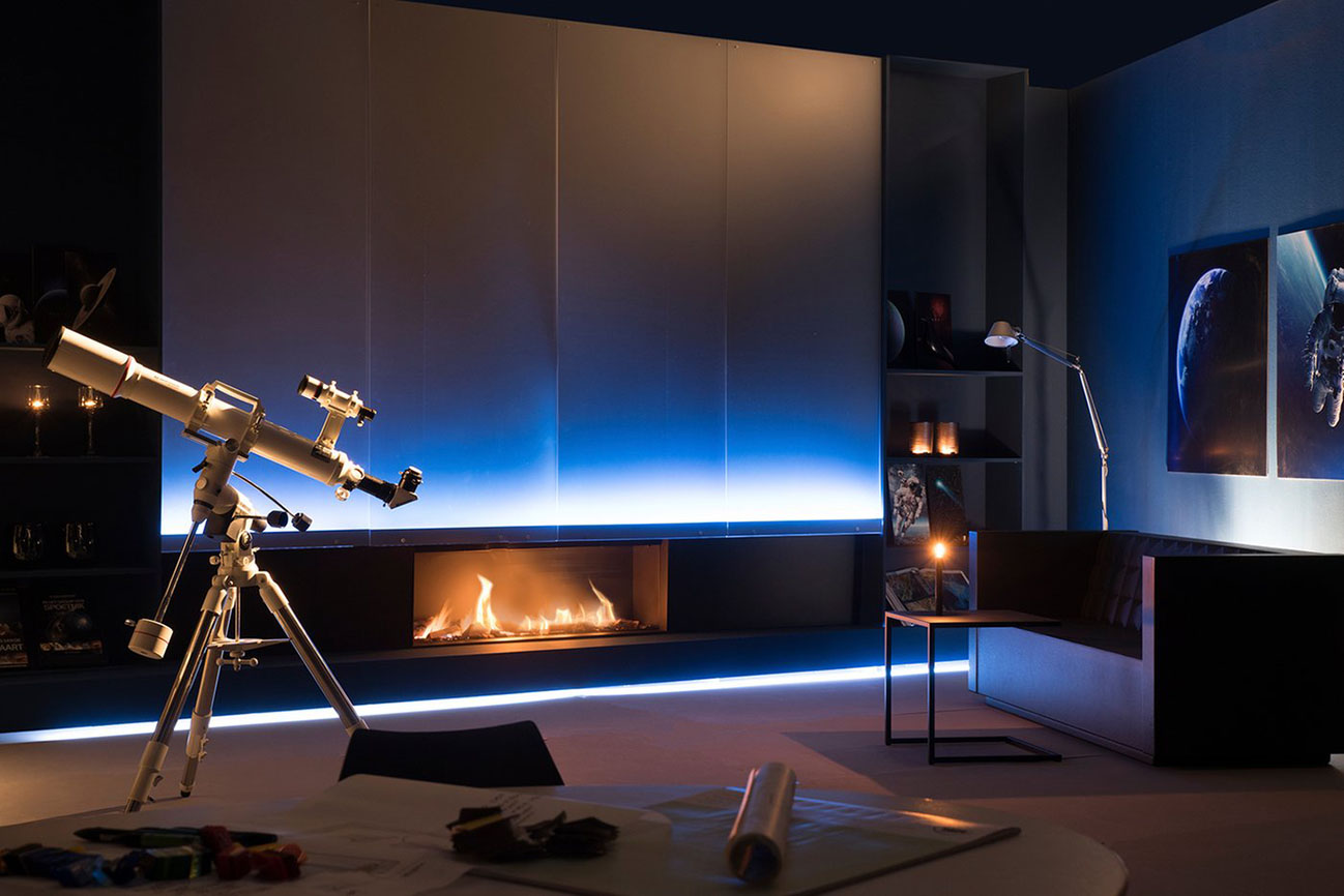 Faber Matrix i Single-Sided Gas Fireplace