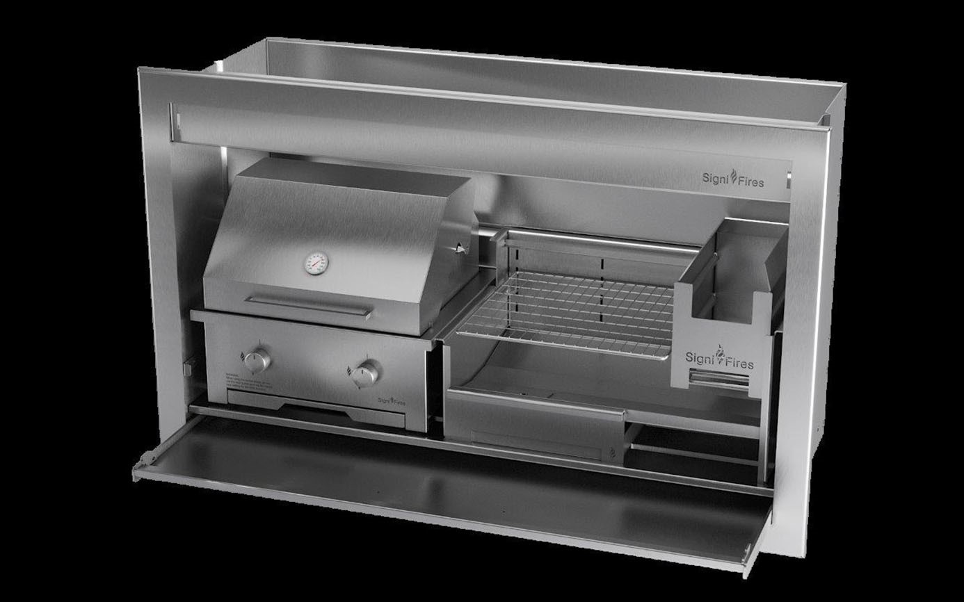 Gas and Wood Combination Braai - Image 17