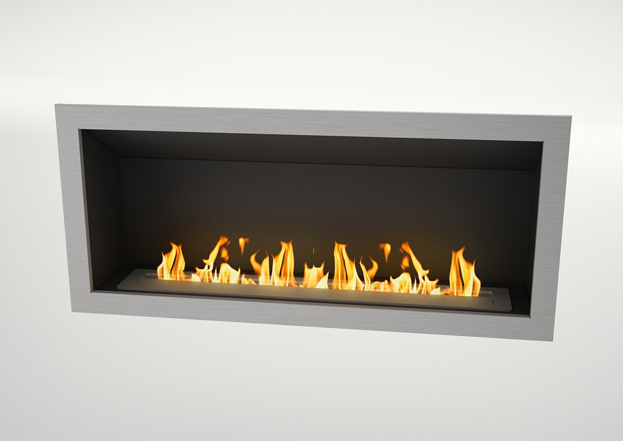 Built-in Bioethanol Fireplace Slimline - Image 4