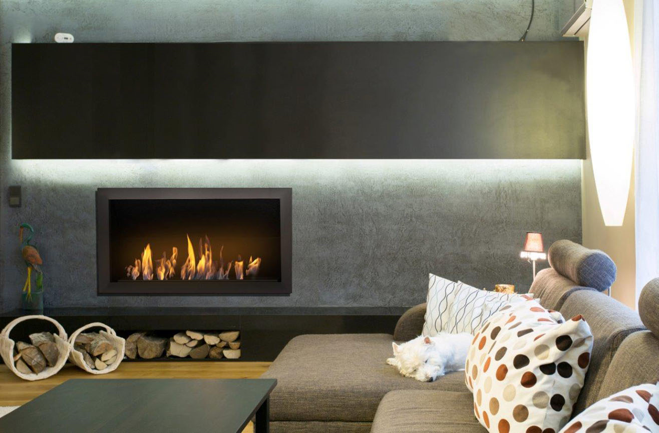 Built-in Bioethanol Fireplace Slimline - Image 2