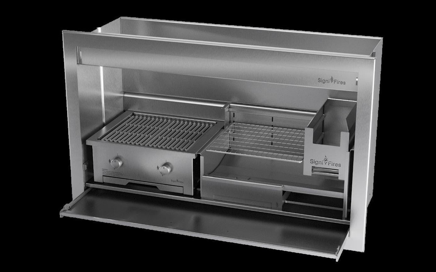 Gas and Wood Combination Braai - Image 2