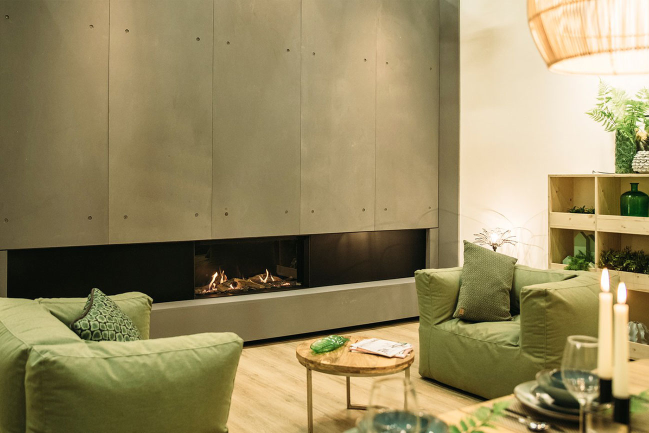 Faber Matrix i Single-Sided Gas Fireplace - Image 4