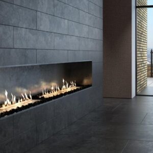 Built-in Bioethanol Fireplace Slimline