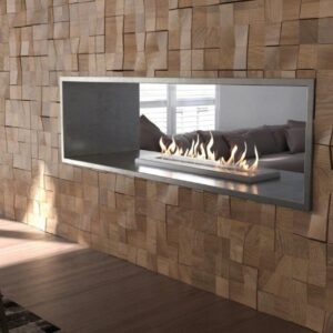 Signature Double-Sided Built-In Bioethanol Fireplace