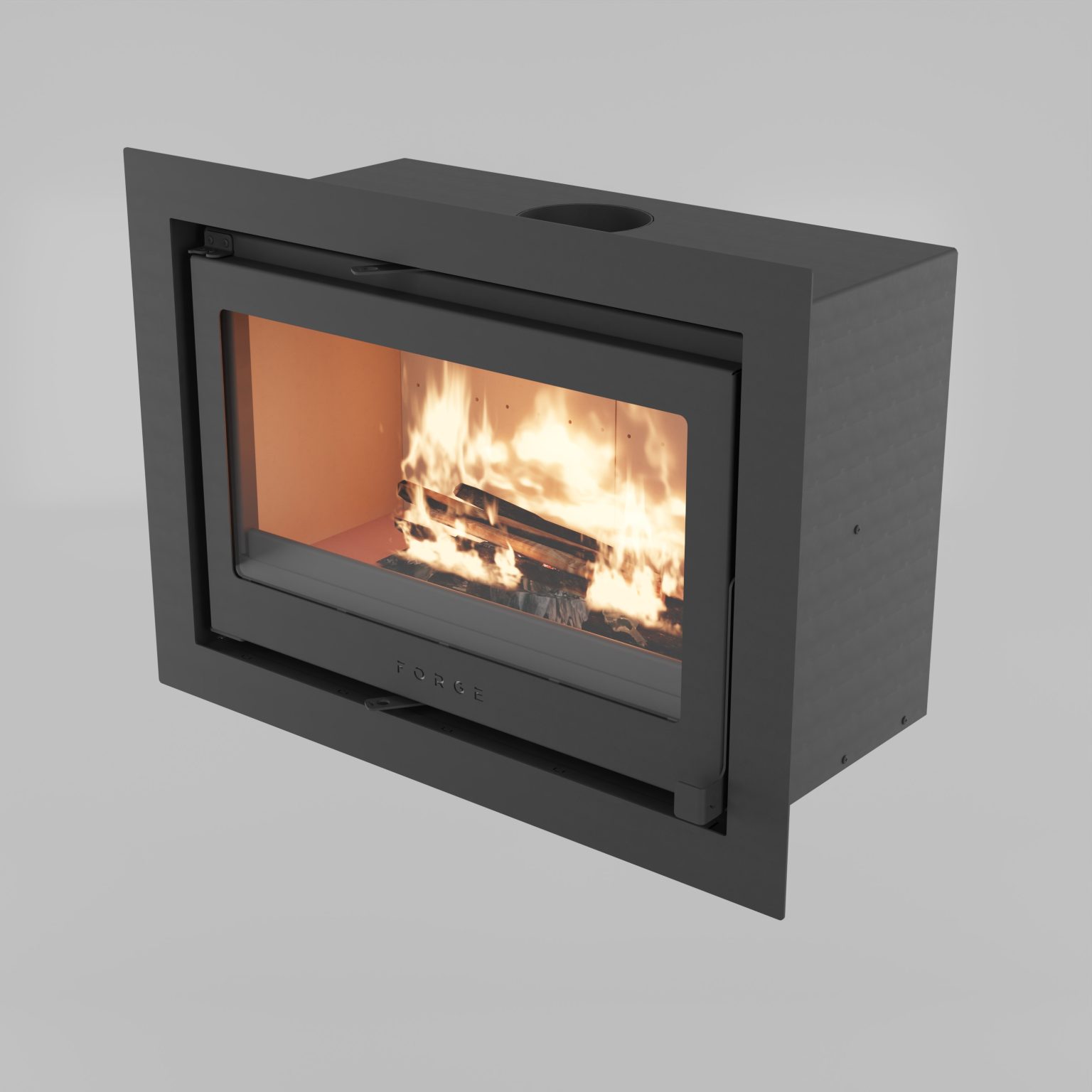 Forge i80 Built-In Closed Combustion Fireplace - Image 2