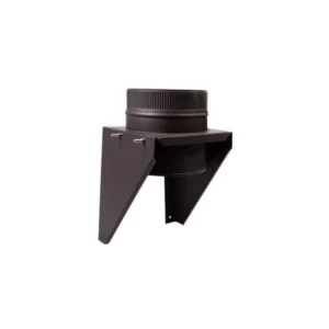 Stainless Steel Black Wall Base Support Bracket for Insulated Pipes (150/210Dia)