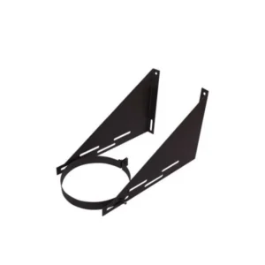 Stainless Steel Black Triangle Support Bracket for Insulated Pipes 260Dia )