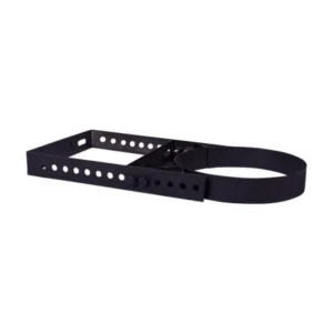 Stainless Steel Black Wall Bracket for Single Wall Pipes & Insulated Pipes (150Dia)